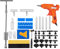 VEVOR Kit 52 Pezzi Estrattore per Riparazione di Ammaccature a Martello Scorrevole Potenza 20W per Carrozzeria Auto Veicolo da Garage Officina Fai-da-Te, Kit di Estrattore per Ammaccature a Martello