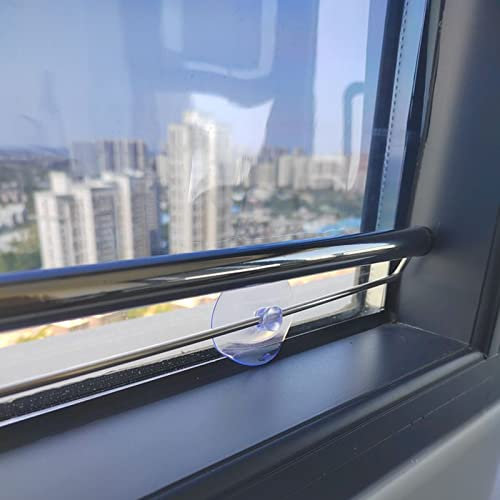 Rollos Sichtschutz-Fensterrollo Sonnenschutz, Reflektierend, Einweg-Spiegelrollo für Balkon Im Büro, Kinderzimmer, Höhe 150cm 200cm (Size : 60x200cm/23.6x78.7in)