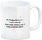 Pillepalle Kaffeebecher mit Konfetti und Spruch Für Pillepalle bin ich nicht zuständig eine bunte Tasse für Freunde zum Geburtstag Kaffee Arbeit