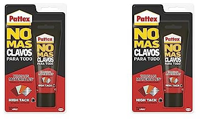 Nural Pattex No Mas Clavos Para Todo (Tubo 142gr) (Paquete de 2)