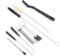 Kit per la Pulizia aerografo 19 Pezzi, Kit per la Pulizia della Pistola per Verniciatura, Kit per la Pulizia degli Strumenti a Spruzzo Kit per la Pulizia della Polvere