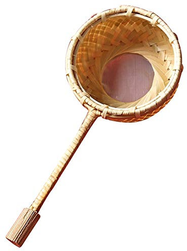FUYTERY Coladores de té de bambú, utensilios de ceremonia de té, decoración de mesa, utensilios de cocina, accesorios de hojas de té de ratán japonés
