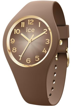 Ice-Watch - ICE glam secret Brownie - Braune Damenuhr mit Plastikarmband - 021326 (Small +)