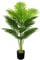 AIVORIUY Grandes Plantes Artificielles Interieur Extérieur en Pot Fausse Plante Verte Décoration avec Faux Branches pour Maison Chambre Salon Balcon Cour Jardin Bureau (80cm Palmiers Haut)