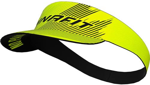 DYNAFIT Unisex Alpine Graphic Visor Band Cap, fluo yellow, ONE SIZE