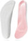 Solette in Memory Foam per donna uomo, Suole Scarpe di ricambio per scarpe da ginnastica stivali scarpe da passeggio, traspirante, ammortizzante (Rosa/impronte, 37.5/38 EU)