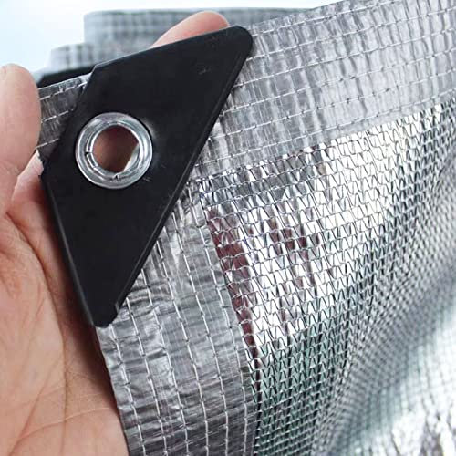 XFQZJG Bâche de protection solaire, résistante, réfléchissante, en aluminium, pour serre, parking, jardin
