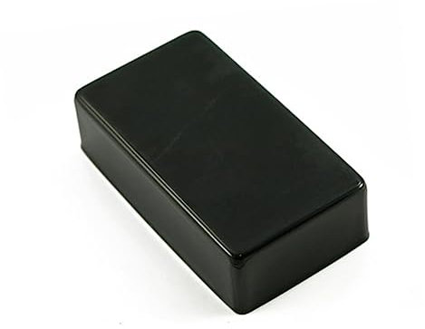 BESPORTBLE Schwarze Langlebige Humbucker Pickup Abdeckung Aus Hartem Kupferlegierung Passend Gitarren Hochwertige Geschlossene Gitarre Tonabnehmer Hülle