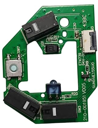 Mllepjdh MX518 Heros Ersatz Mainboard – Maus Leiterplatten Reparaturzubehör Platte Maus Hauptplatine