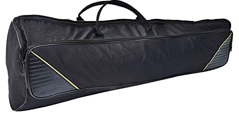 Posaune Tasche, tragbare Alto / Tenorposaune Schultern Tasche Handtasche Musikinstrument Zubehör(Schwarz)
