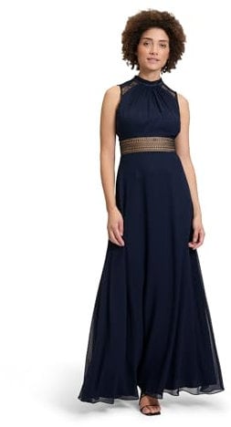 Vera Mont Damen 0104/4825 Partykleid, Blau (Night Sky 8541), (Herstellergröße: 36)