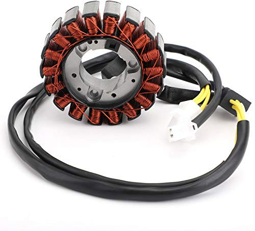 Artudatech Motorrad Lichtmaschine Magneto Stator Spule, Motorrad Magneto Generator Motor Stator Spule Zündgenerator für HON-DA VT125 Shadow 99-07 XL125V XLV125 Varadero JC32 01-06