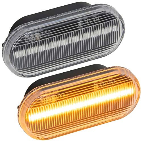 phil trade LED SEITENBLINKER Klarglas kompatibel für Bora, Golf 3, Golf 4, Lupo, Vento, Fox