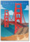 Kühlschrankmagnet Golden Gate Bridge in San Francisco, Kalifornien
