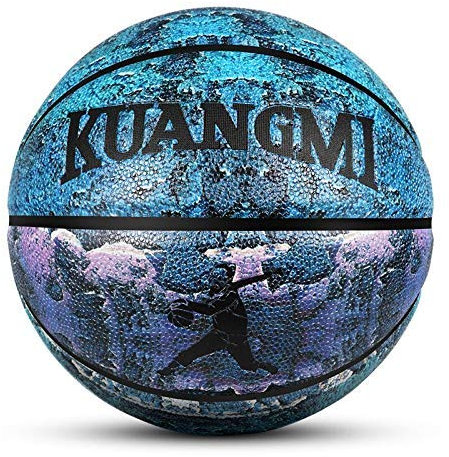 YANYUESHOP Basketball Heavy Metal Professioneller Basketball Größe 7 Anti-Reibungs-Rutschfester Ball Indoor Outdoor Game Sportartikel Männer Frauen