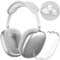 NIUTRENDZ Custodia Trasparente per AirPods Max Case Cover TPU per Auricolari Accessori【Anti-impronta Digitale, Antigraffio & Anti-polvere】