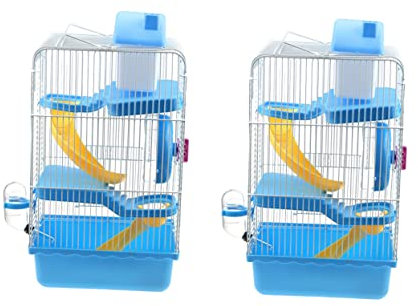 POPETPOP Haustierkäfig Haustierhaus Kleintierkäfig Villenkäfig Für Kleine Haustiere Kleine Tiere Luxus