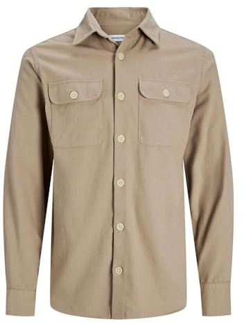 Jack & Jones Herren Jjdarren Flannel Overshirt Ls Freizeithemd (1er Pack)