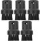 5Pcs Steam Cleaner Brush Head, Steam Cleaner Accessories Nylon Brush Replacement for Efficient Cleaning, Steamer Cleaning Brush for Karcher SC1 SC2 SC3 SC4 SC5