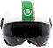 BHR Casco Demi-Jet 835 SPECIAL - Casco Scooter Omologato ECE 22.06 con Visiera a Occhiale Antigraffio - Sgancio Micrometrico e Guanciali Removibili - Cool Italy XL