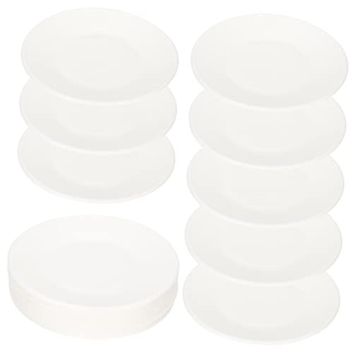 Gatuida 50pezzi Piatti Di Carta Usa e Getta Biodegradabili Per Feste e Picnic Piatti Per Compleanni Natale e Occasioni Speciali Facili Da Smaltire e Pratici Per Ogni Occasione