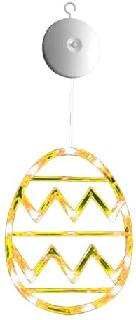 Easter Ambience Decoration Sucker Lights Colorful Eggs 6 Colors Indoor And Outdoor Decoration Home Decoration Night Lights TuR910 (A, One Size)