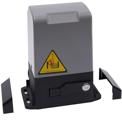 Kit complet d'ouverture de portail coulissant - 1200 kg - Avec 4 télécommandes - Ouverture automatique de porte de garage - Kit d'outils