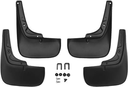 Set Completo paraspruzzi Auto per Fiat Ducato 2012-2014, Anteriore Posteriore Parafango Fender Pneumatico Accessori Protezione