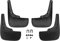 Set Completo paraspruzzi Auto per Fiat Ducato 2012-2014, Anteriore Posteriore Parafango Fender Pneumatico Accessori Protezione