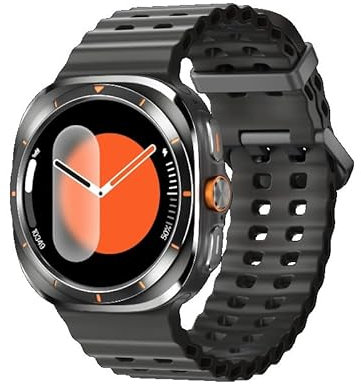 2024 New S7 JS Watch 7 Ultra 1:1 47mm Smartwatch AMOLED Screen Bluetooth Call IP68 Waterproof Mens Smart Watch for Android IOS (black)
