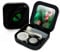 UpaClaire Contact Lens Case Fancy Halloween Gifts Eyes Personality Box Mirror Unique Storage Travel Portable Holder Boxes Green