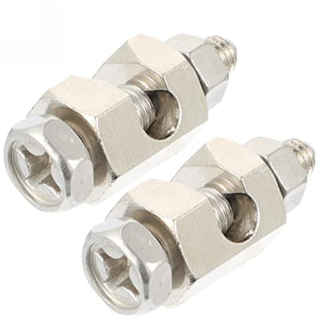 NULYLU Solar Erdungsclip Für Solarmodule 2 Stück Kabelklemme Erdungsklemme Anti Blitzschutz Photovoltaik Kabelmanagement Clip