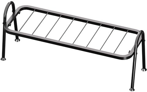 Support de Plantes en Métal Intérieur/Extérieur, Étagère Robuste à 1 Niveau pour Plusieurs Pots - Porte-Fleurs Durable pour Salon, Patio, Jardin, Balcon et Décoration de Coin