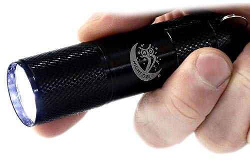 Night Owl Pocket Torch, LED Torch, Bright Torch, Galaxy - Black