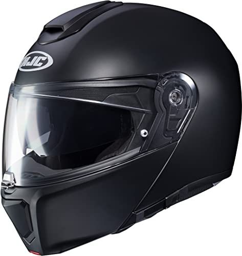HJC Helmets Herren Nc Helmet, Schwarz/Orange, L