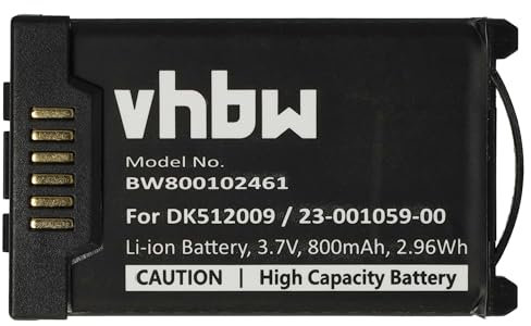 vhbw 1x Akku Ersatz für Mitel 11205639, 126569, 68768, A600ST1 für schnurlos Festnetz Telefon (800 mAh, 3,7 V, Li-Ion)