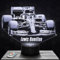 Nachttischlampe - Touch-Nachtlicht Formule 1 L. Hamilton F1 3D-LED-Lampe Illusion, Geschenkidee Weihnachten Geburtstag Junge und Mädchen Nachttischlampe Kinder- oder Erwachsenenzimmer TOP
