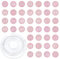 6mm 200pcs Natural Rose Quartz Gemstone Round Loose Beads for Jewelry Making with Crystal Stretch Cord