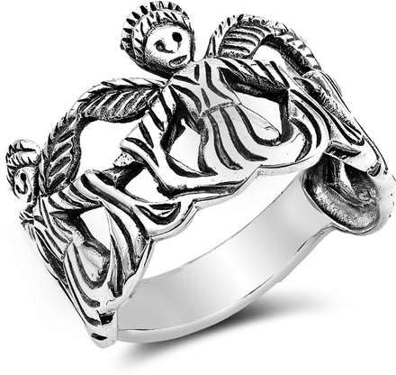 Joyara Sterling Silber 925 Fee Ring