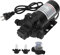 Bomba de Diafragma de Agua 220V 11.3LPM 50PSI Bomba de Diafragma de Presión de Agua Autocebante para Coche RV Yate Caravana Barco Marino