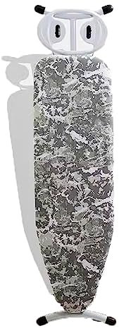 HCZION 96x33 Bügeltischbezug Mit Komfortpolsterung, 100% Baumwolle Bügelbrett Bezug, Wärmereflektierend Ersatzbügeltischbezug Universal (Color : D)