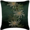 The HomeCentric Dunkelgrun Werfen Kissen Decken, Botanisch Kissen Decken, Wurfkissenbezuge 2 Stück, 40x40 cm, Platz Seide Kissenbezug, Blumen - Green Foliage