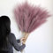 Larber 12 Stück Pampasgras Künstlich Groß,115CM Pampasgras XXL Flauschig,Künstliche Trockenblumen Deko für Boho Vase,Bodenvase,Dekoration Wohnzimmer,Schlafzimmer,Hochzeit,12pcs Reed(Lila)