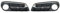 Nebelscheinwerfer Gitter für BMW F10 F11 F18 525d 528i 535i 2014-2016 51117331737 51117417785,Auto Frontstoßstange Nebelscheinwerfer Gitter Abdeckung,B-Right