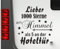Rakelfix Lieber 1000 Sterne am Himmel als 5 an der Hoteltür Sticker Wohnwagen Camping Aufkleber