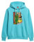 Superdry Herren Travel Postcard Hoodie mit Grafik Maui Blau XXL
