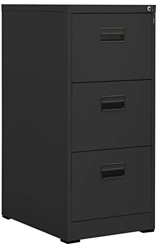 ShGaxin Armoire de rangement, en métal, armoire d'atelier, à outils, de bureau, de garage, en acier, anthracite, 46 x 62 x 102,5 cm