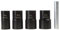 5Pcs 17/19/21/22mm Locking Rad Stehbolzen Mutter Entferner Auswirkungen Twist Sockel Extractor Muttern Auto Demontage Werkzeuge
