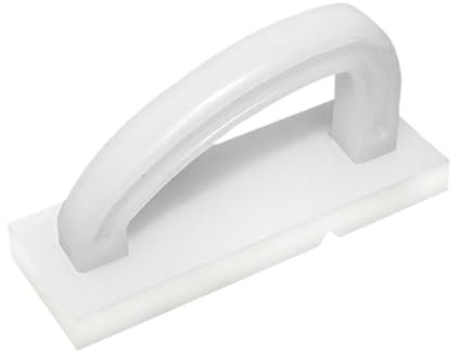 F Fityle Raschietto per taglieri con manico in acciaio inox per uso in cucina, Bianco