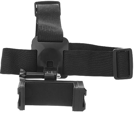 OHPHCALL Support De Téléphone Portable Réglable pour Enregistrement Stabilisateur pour Caméra Randonnée Camping (Noir)